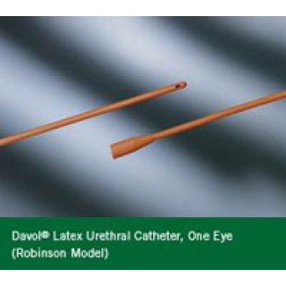 Bardex Urethral Catheter, 18FR, 16" Length, Robinson Model, Latex, 12/cs (US Only)