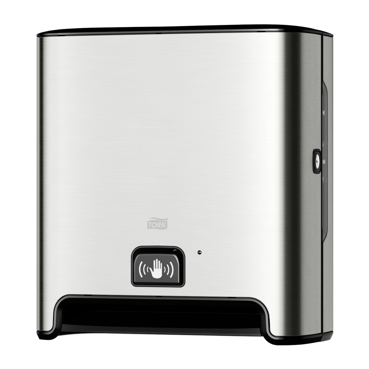 Hand Towel Dispenser, with Intuition Sensor, Universal, Metal/ Plastic, Stainless Steel, H1, 15" x 14" x 8" (65 cs/plt)
