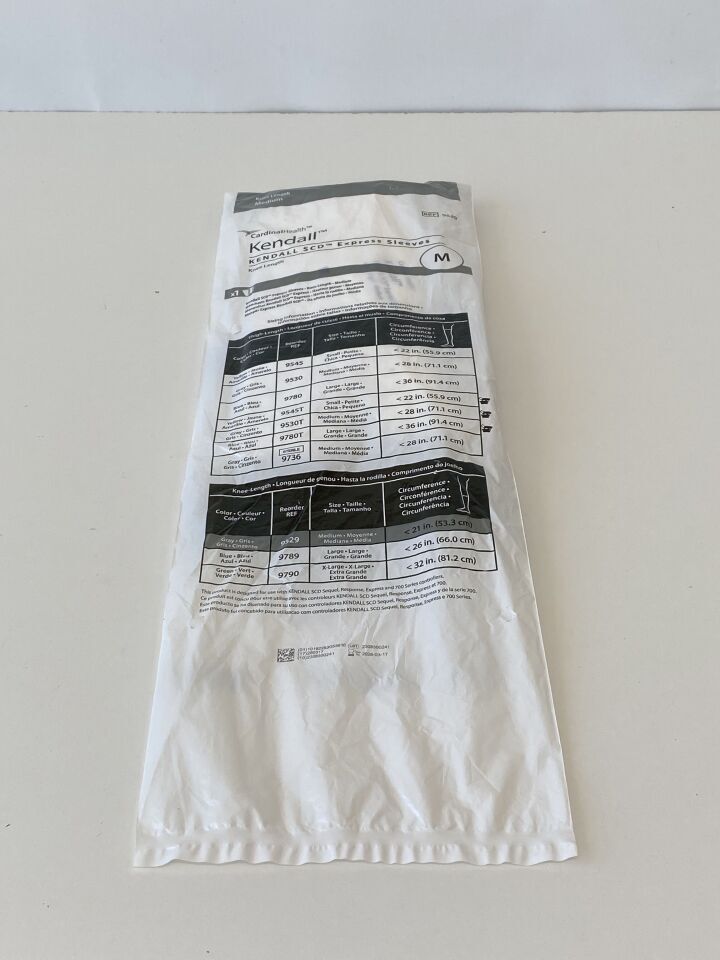 SCD Comfort Sleeve, Thigh Length (Circumference < 28"), Medium, Tear-Away, 5/cs (Continental US Only)