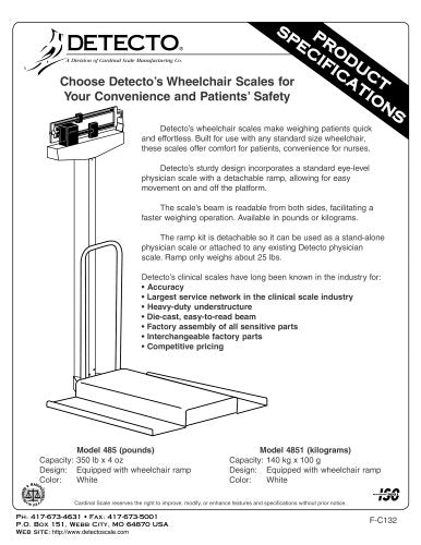 Ramp, FH Series, 36 Wide, 2,000LB Capacity, Stainless Steel (DROP SHIP ONLY)