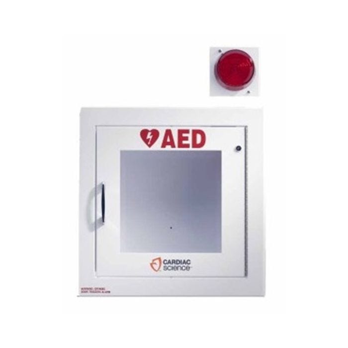 Fully Recessed Cabinet with Alarm & Strobe Light