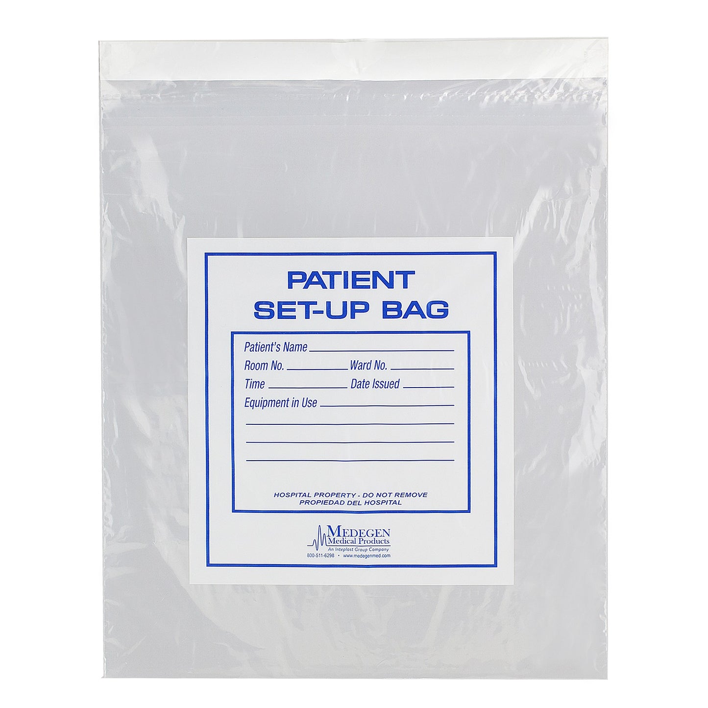 Bag, 20" x 26", Green/ Clear/ Printed, 2 mil, 250 rl/cs