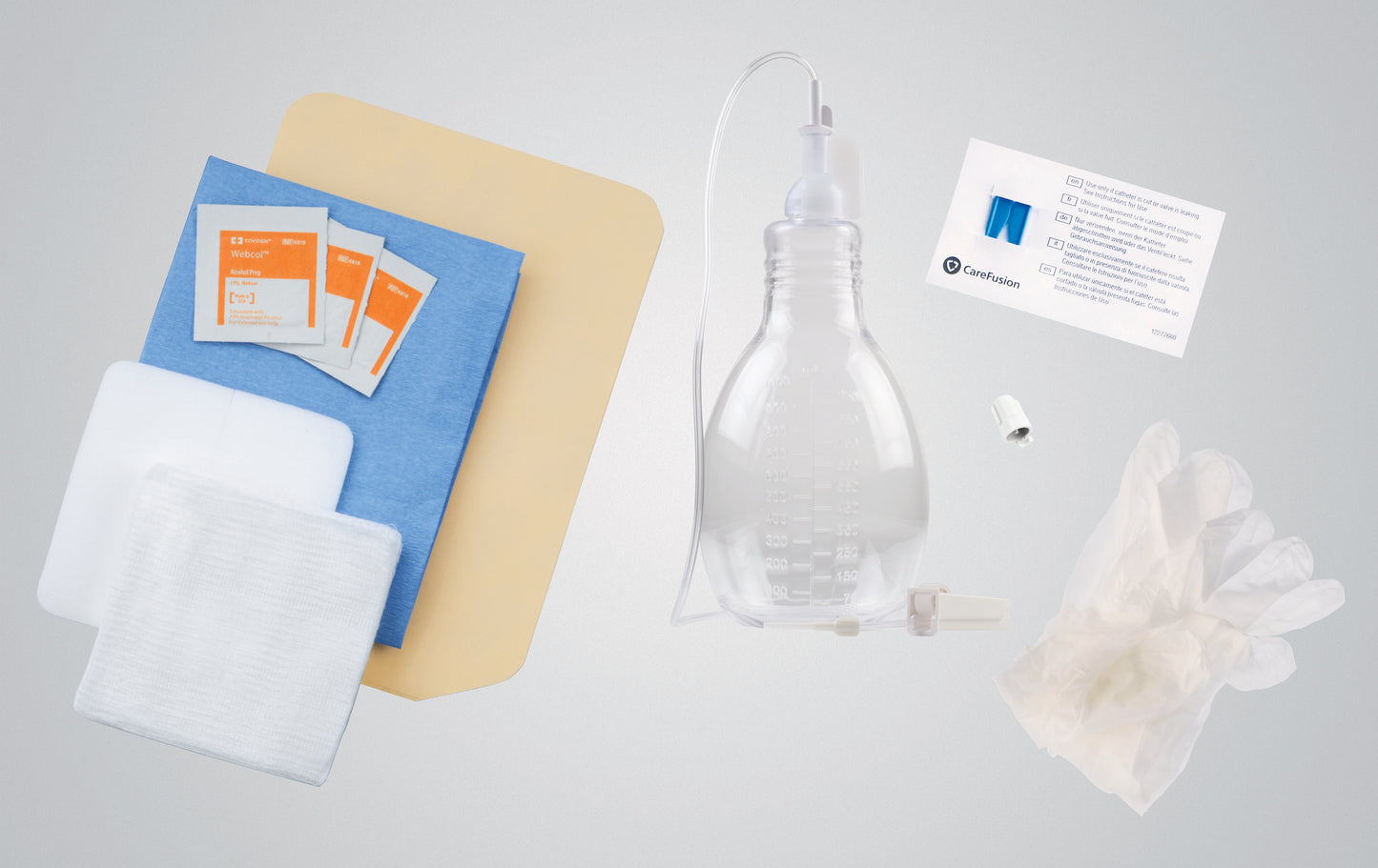 PleurX Drainage Kit w/ 1000ml Vacuum Bottle, 10/cs (Continental US Only) (Drop Ship Requires Pre-Approval)