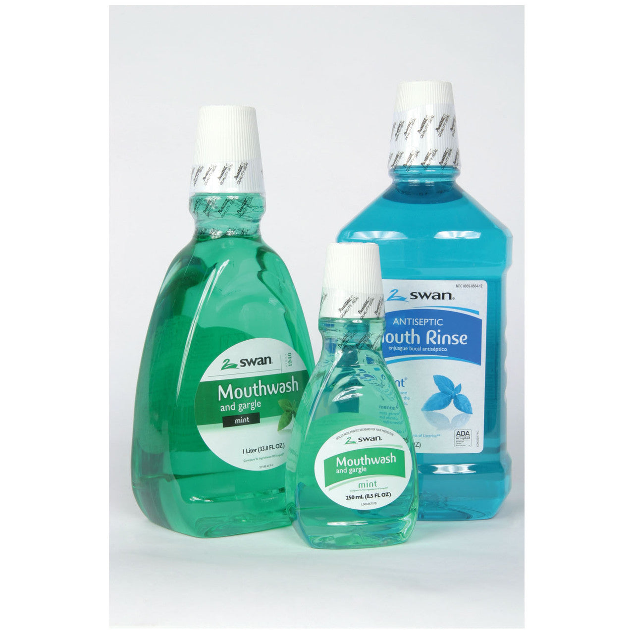 Springmint Mouthwash, 1.0 Liter, 6/cs (80 cs/plt) (Old Part #100001149) (US Only)