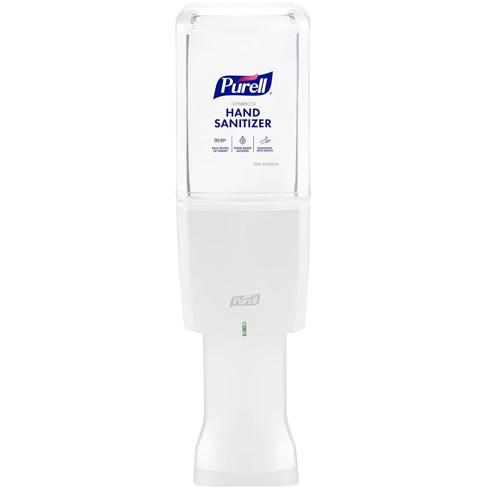 Purell ES10 Touch Free Hand Sanitizer Dispenser, White, 1ea/cs