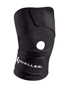 Knee Support, Wraparound, Black, OSFM