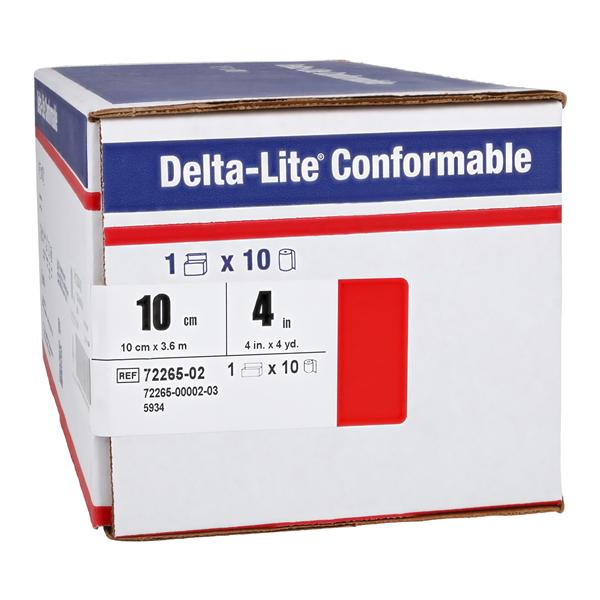 Cast Tape, 4" x 4 yds, Red, 10 rl/cs (Continental US Only)