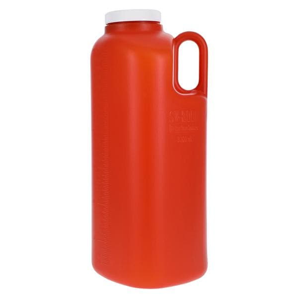 24-hr Urine Container, Spout Top, 2500 mL, 40/cs (Continental US Only)