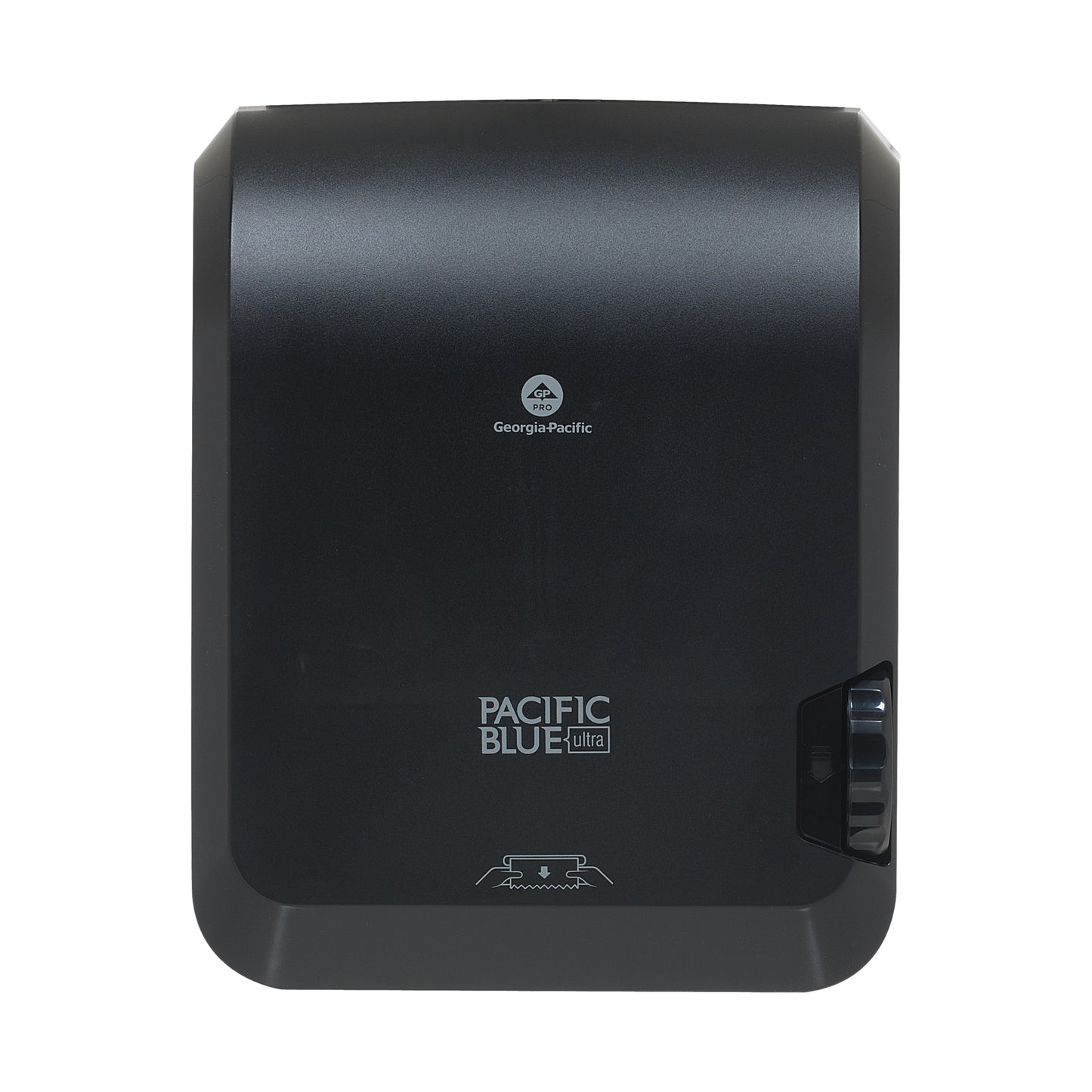 Pacific Blue Ultra Paper Towel Dispenser, High-Capacity Touchless, Black, 12.600" x 9.300" x 16.700" (DROP SHIP ONLY)