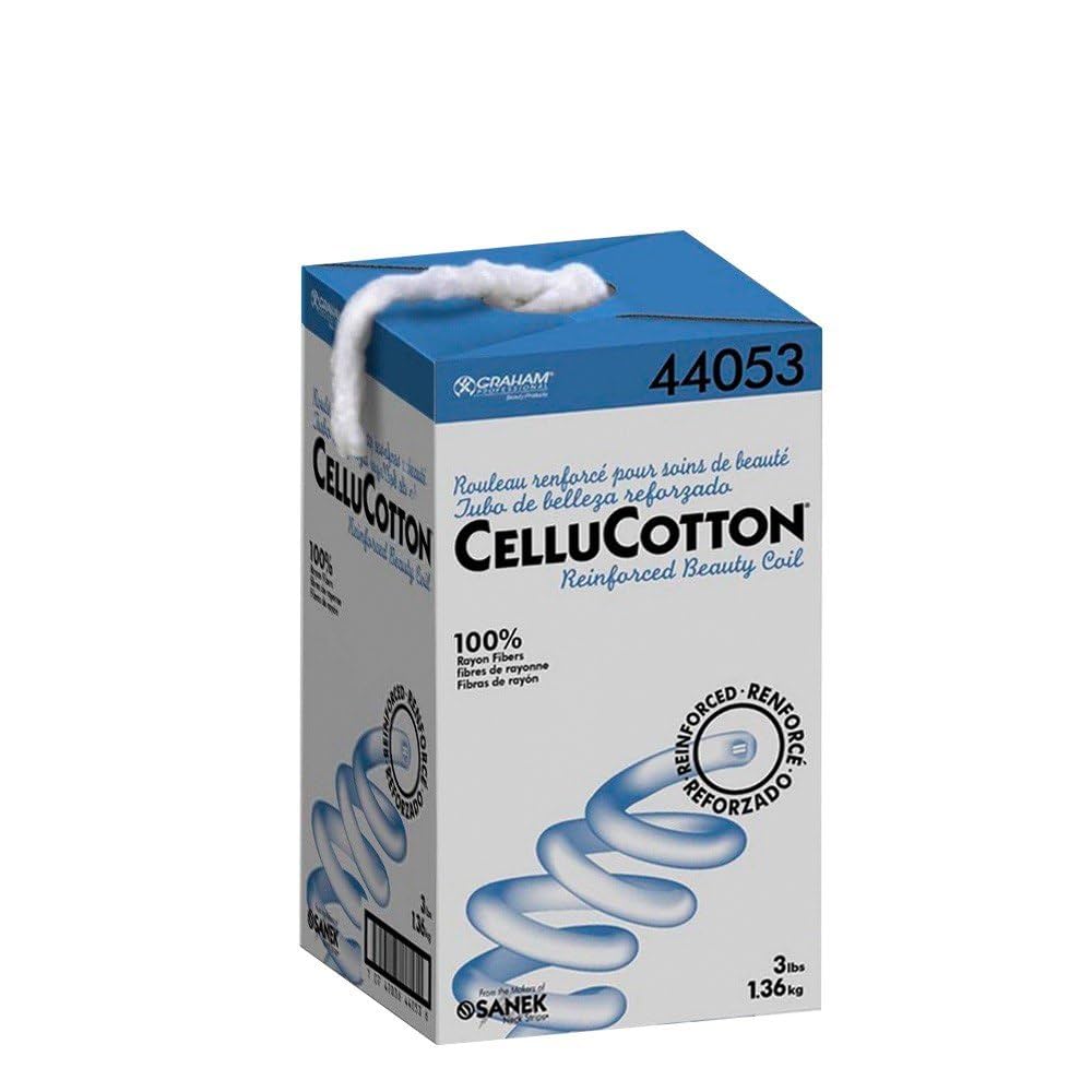 CelluCotton Rayon Reinforce Dispenser Box, 3# White, 1/cs