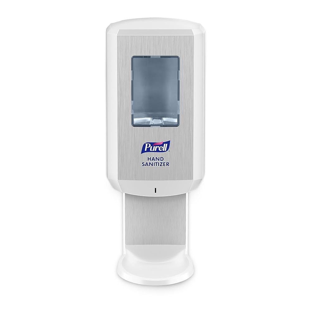 Hand Sanitizer Dispenser, 1200 ml, Touch Free, White, 1/cs