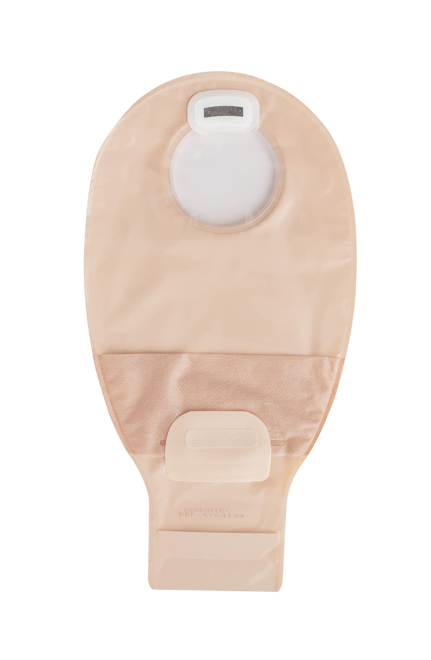 Closed-End Pouch, 12", 1-Sided Comfort Panel, Tail Closure, Filter, Transparent, 1 3/4" Flange, 10/bx (Continental US Only)