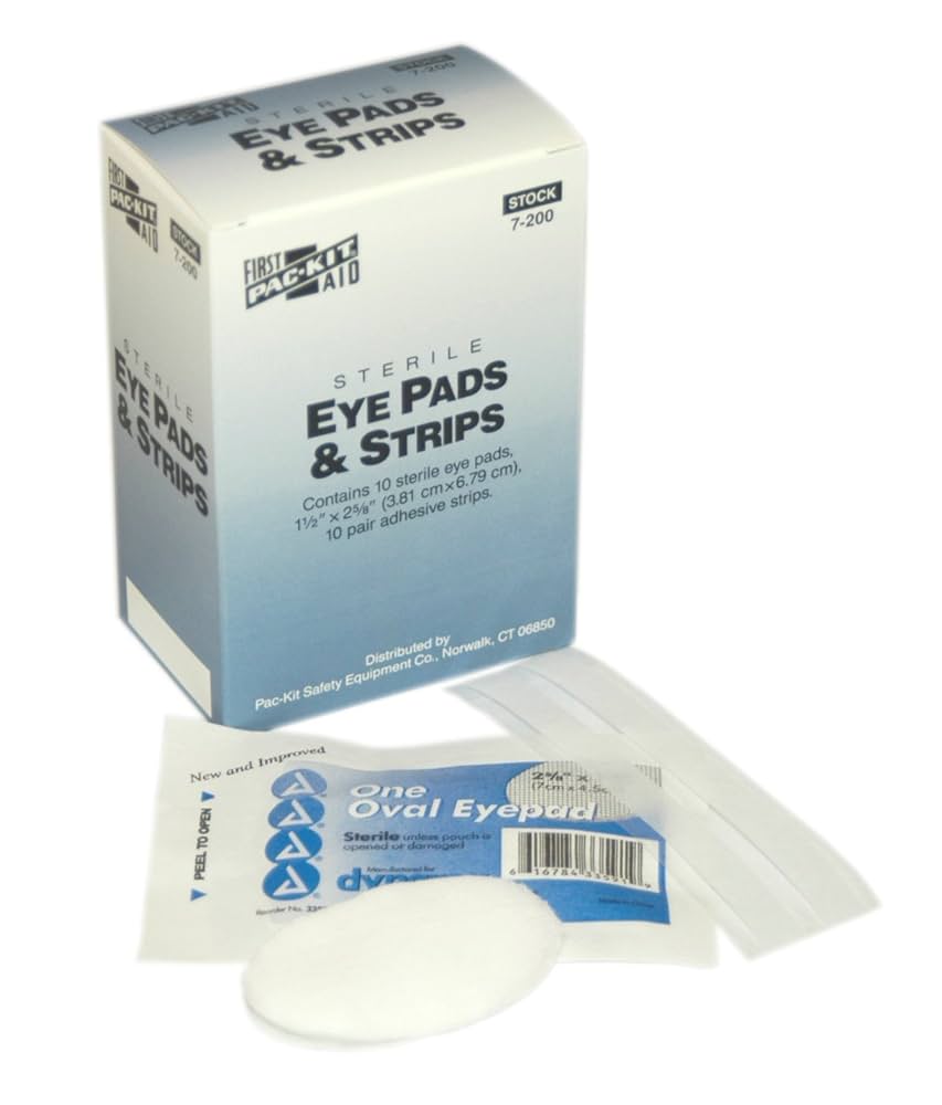Sterile Eye Pads & Strips, 10/bx (DROP SHIP ONLY - $150 Minimum Order)