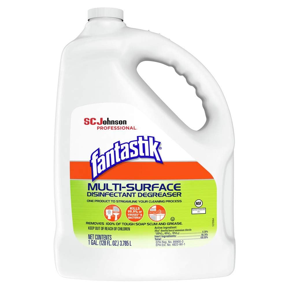 Fantastik AB All Purpose Cleaner, Pleasant Scent, 128oz, 4/cs