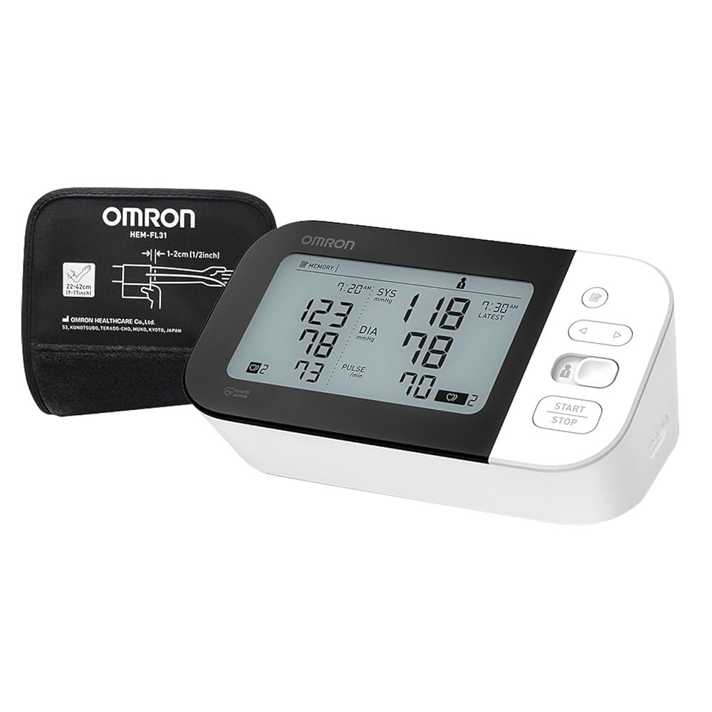 Wireless, Upper Arm, Blood Pressure Monitor, LCD Comp, 10/cs