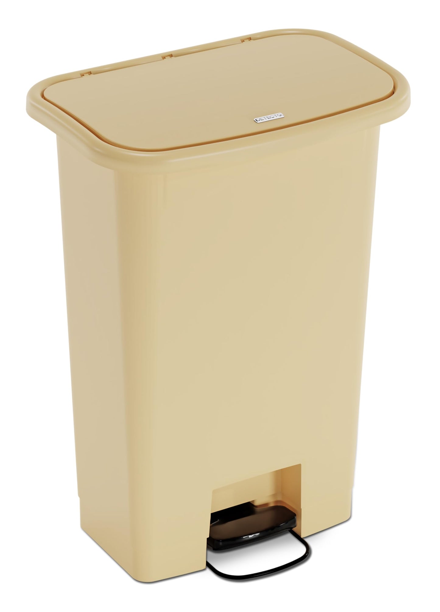 Waste Mate Plastic Waste Receptacle, 13 Gallon, Beige (DROP SHIP ONLY)