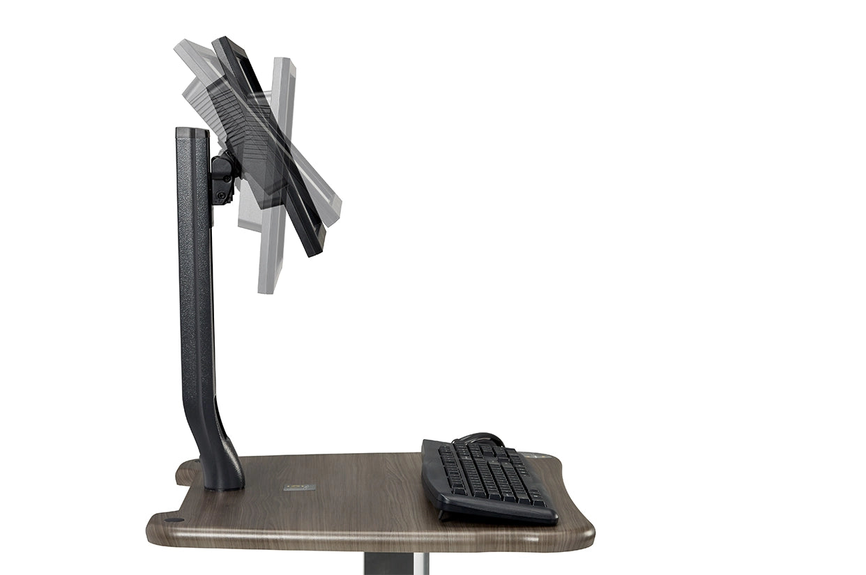 Midmark 6212 Flat Panel PC Workstation, Flax (W) (US Only) (DROP SHIP ONLY) (Delivery Info Sheet Required)