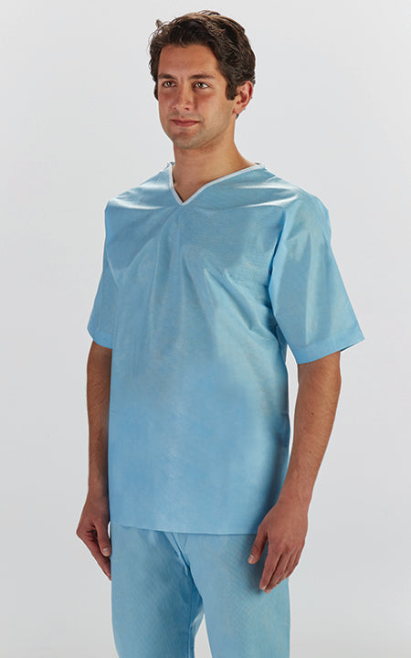 Pants, SMS, Large, Light Blue, 30/cs