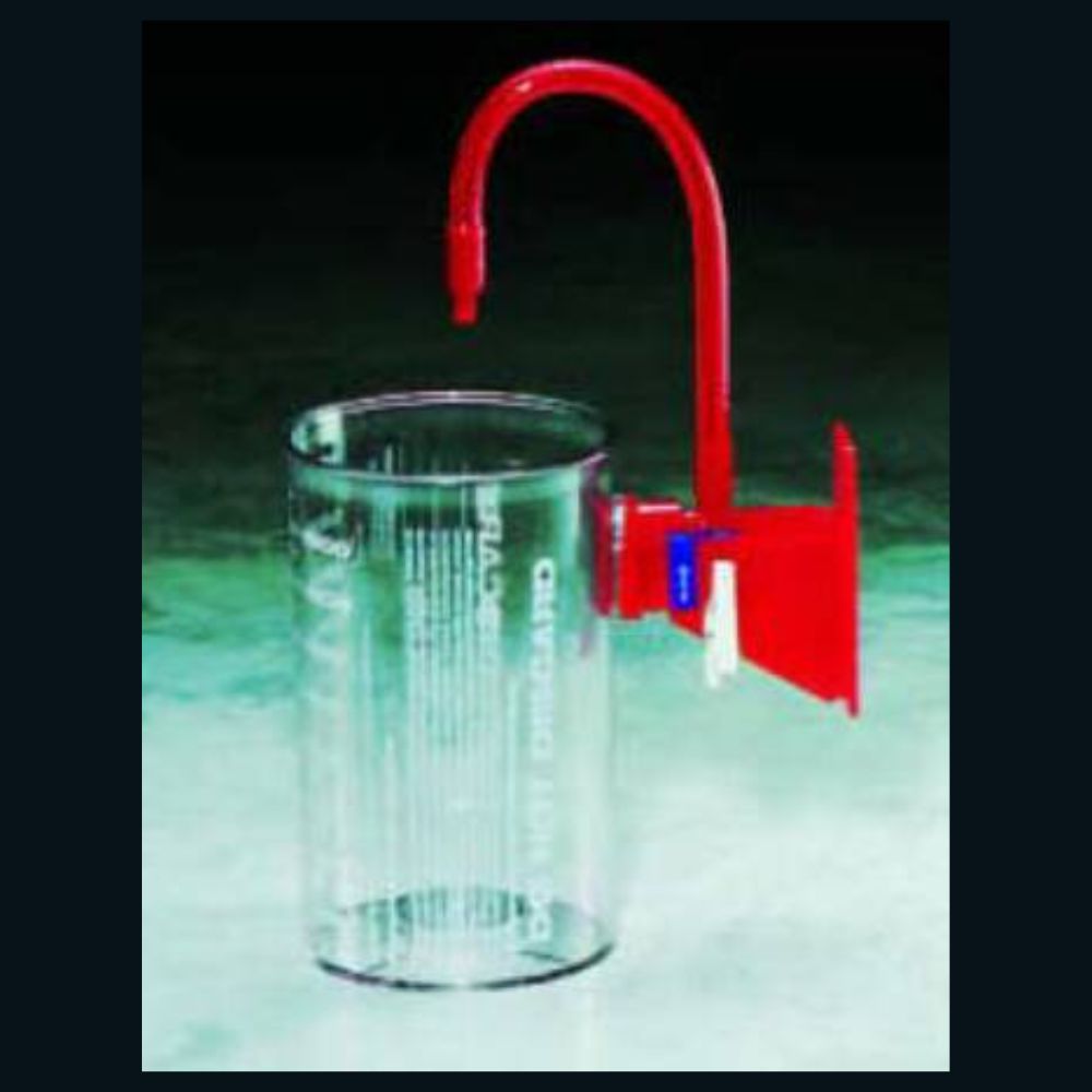 Semi-Rigid Polycarbonate Suction Canister, 1500cc, 1/cs (Continental US Only)