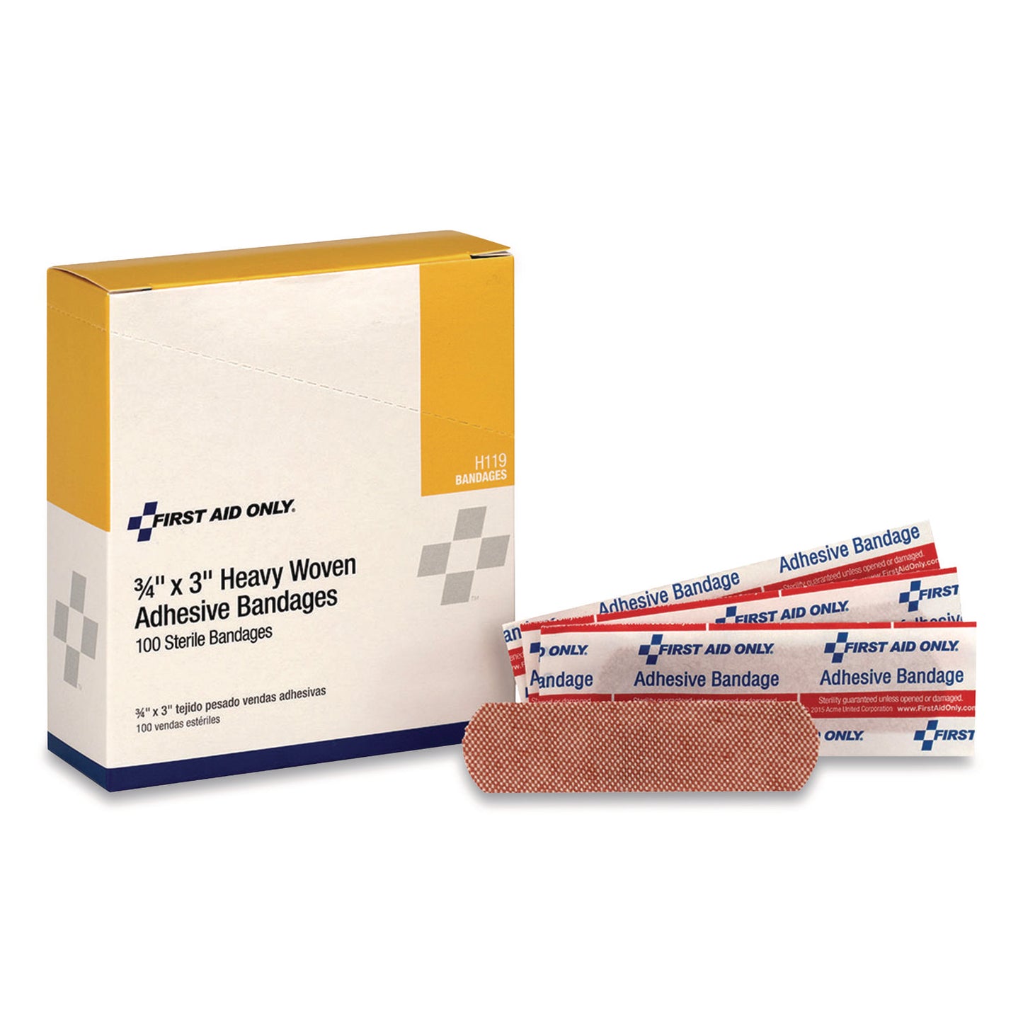 Fingertip Bandages, Heavy Woven, Extra Large, 25/bx (DROP SHIP ONLY - $150 Minimum Order)