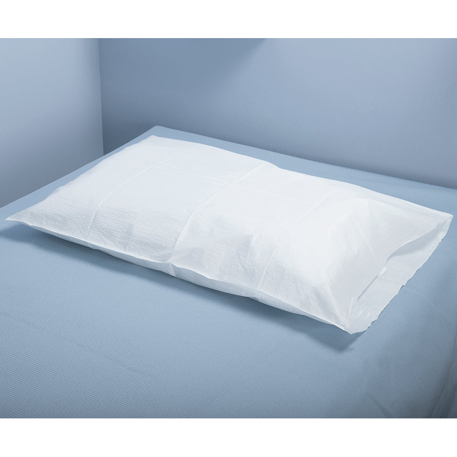 Pillowcase, Non-Woven, White, 21" x 28", 100/cs