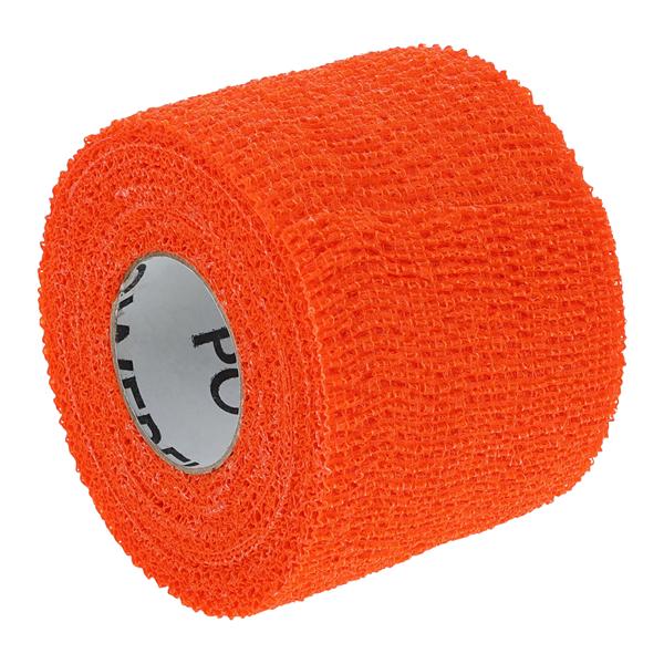 Self-Adherent Wrap, 2" x 6 yds, Orange, Latex, 24 rl/cs