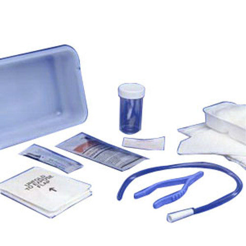 Red Rubber Open Urethral Tray, 16FR, 20/cs (36 cs/plt) (Continental US Only)