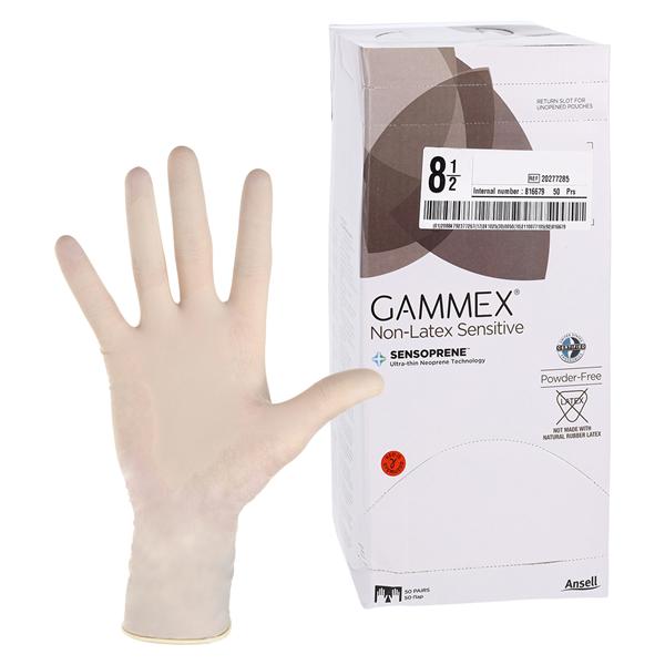 Surgical Gloves, Sensitive, Beaded, Size 8_, 50 pr/bx, 4 bx/cs (US Only)