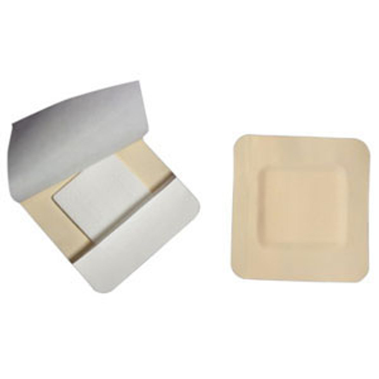 Border Foam Dressing, Gentle, 3.5" x 3.5", 10/bx, 5 bx/cs (Continental US Only)