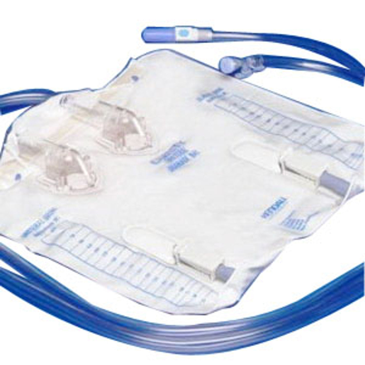 Drain Bag, 4000mL, Needle Sample Port, (2) Drain Tube, (2) Anti-Reflux Chamber, 48" Tubing, 10/cs (Continental US Only)