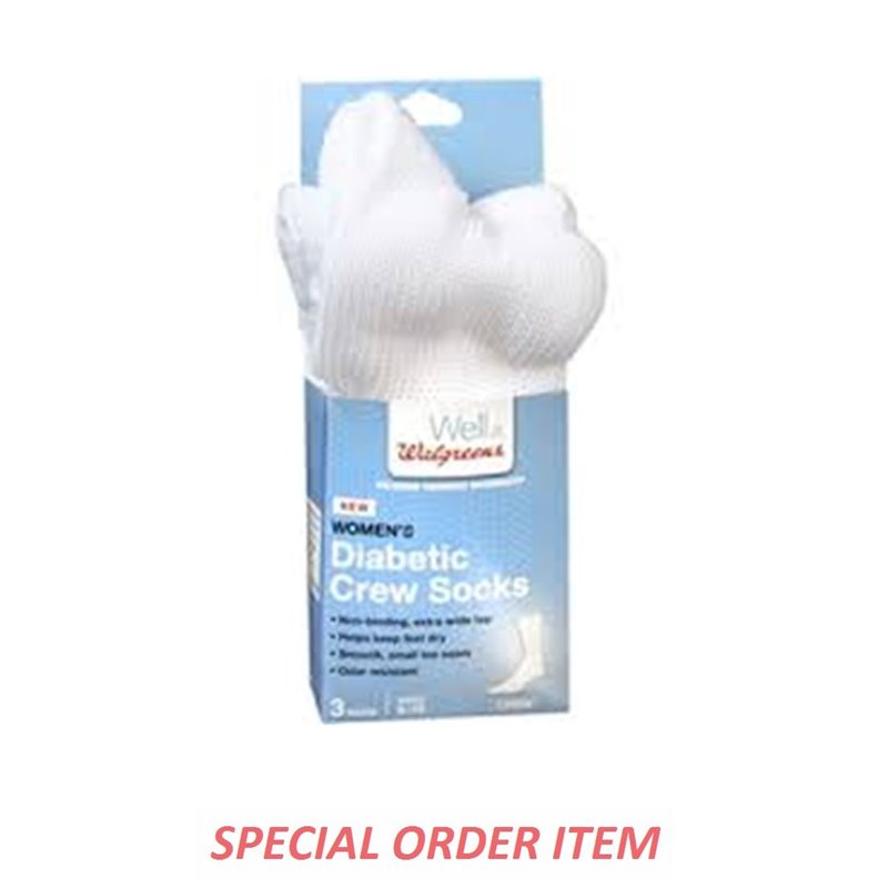 Socks, Small, White, 6 pr/bx (To Be DISCONTINUED)