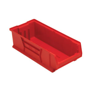 Container, 23 7/8" x 11" x 7", Red, 4/ctn (DROP SHIP ONLY)