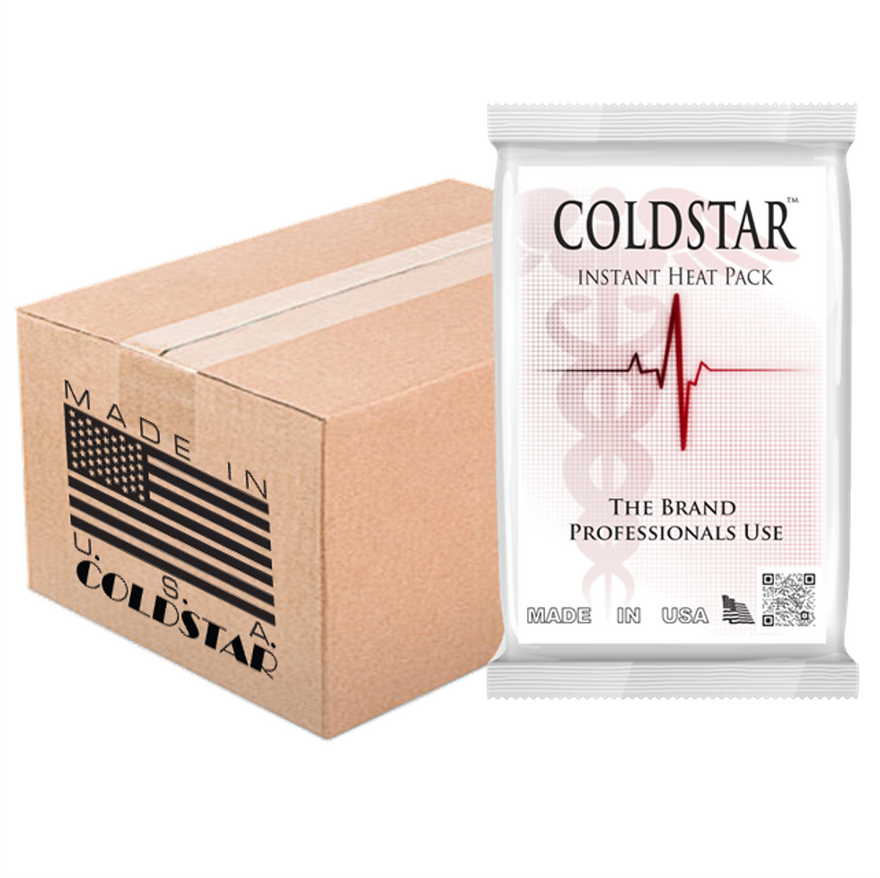 Heat Pack, Instant, Disposable, Junior, 5" x 7", 48/cs (90 cs/plt) (Made in the USA) (TAA Compliant)