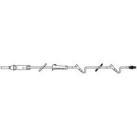 Solution Set, Non-Vented Spike, (2) Interlink Injection Sites, Male Luer Lock Adapter with Retractable Collar, 10 drops/ml, 101" Length, Non-Pyrogenic, Contains DEHP, Sterile Fluid Path, 48/cs (Rx) (Continental US Only) (Product Access Restricted. Check with your sales rep to verify eligibility)