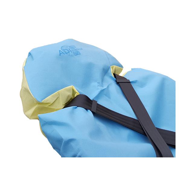 Styker Fitted Sheet, PE Coated, Blue, 36" x 90", 5/bg, 6 bg/cs