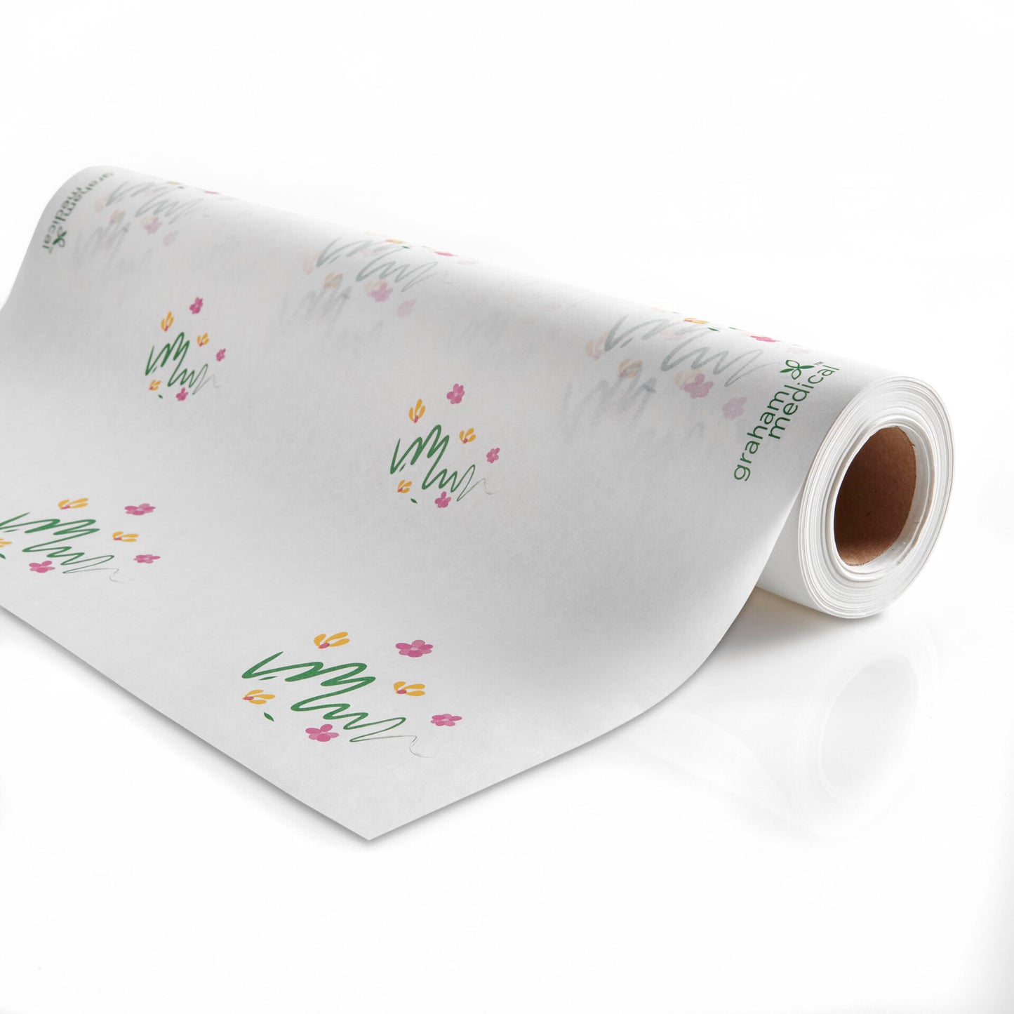 Table Paper, 21" x 225 ft, Smooth Finish, Wildflower, 12/cs (079) (Part Number is having a ROLLING TRANSITION from a 3 digit to a 7 digit number - You may receive either part number until transition is completed)