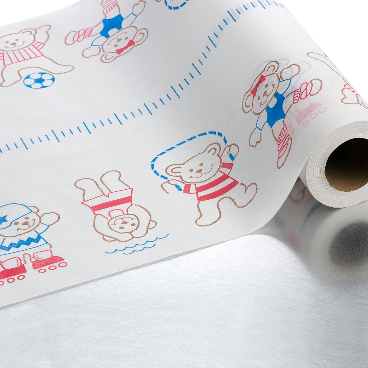 Activity Bears Table Paper, 18" x 125 ft, 12/cs (085) (Part Number is having a ROLLING TRANSITION from a 3 digit to a 7 digit number - You may receive either part number until transition is completed)