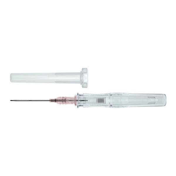 ViaValve IV Safety Catheter, 20G x 1_", Pink, 50/bx, 4 bx/cs (US Only)