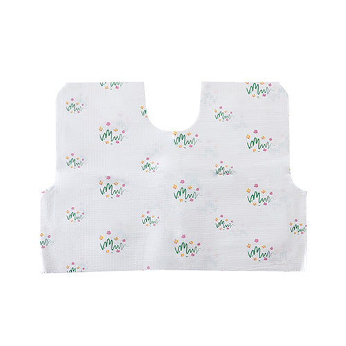 Exam Cape, TPT, 30" x 21", Wildflower Print, 100/cs (209) (Part Number is having a ROLLING TRANSITION from a 3 digit to a 7 digit number - You may receive either part number until transition is completed)