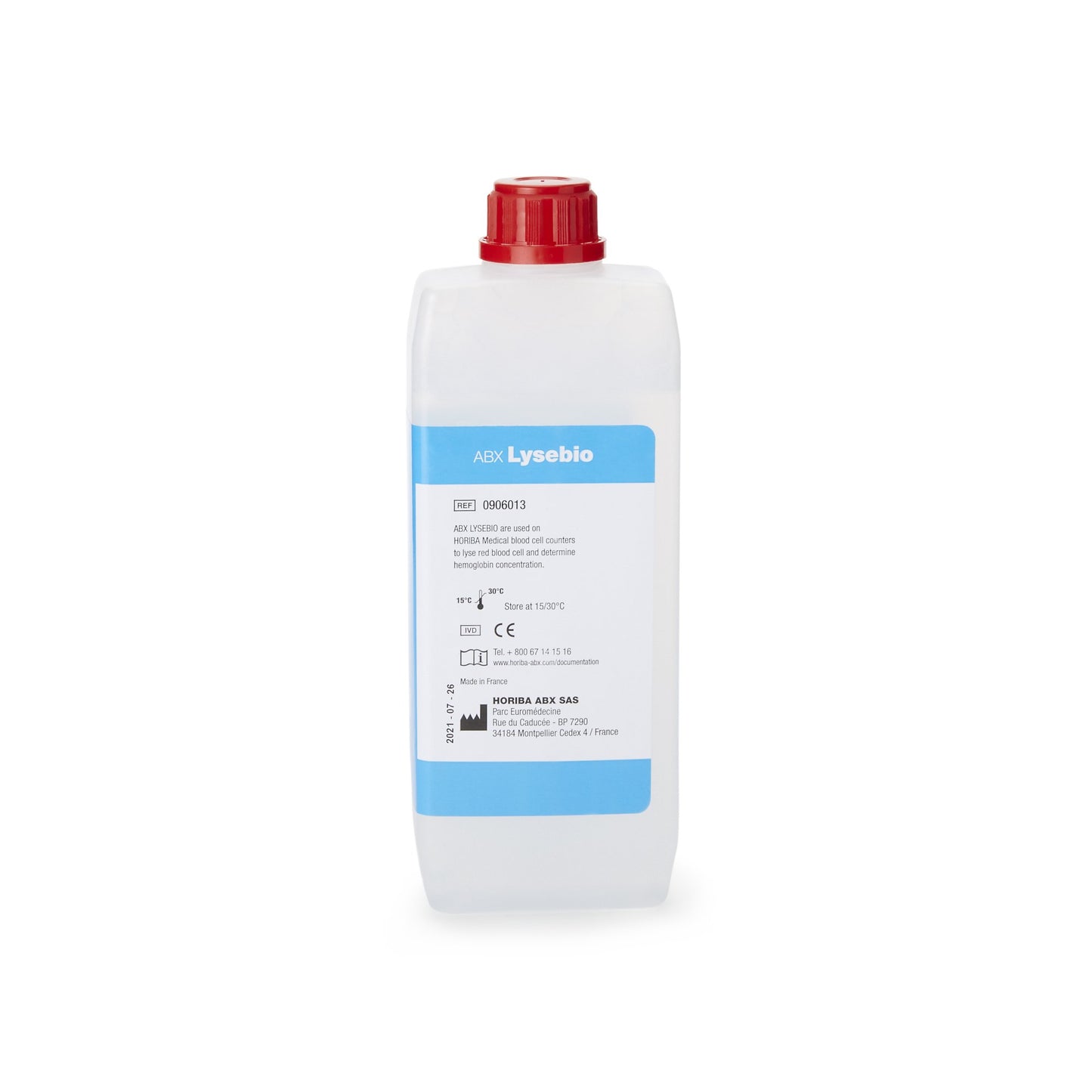 Reagent, Eosinofix Hematology, Plus Erythrocyte Lysing, For ABX Pentra 120 Retic, 1 Liter, 1/bx (DROP SHIP ONLY) (US Only) (Not Available For Sale into Canada) (Must be Refridgerated)