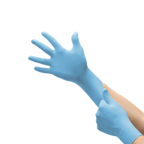 Exam Glove, Nitrile, XX-Large (10.5-11), Thin and Versatile, Powder-Free, Textured Fingers, Blue, 90/bx, 10 bx/cs (US Only)