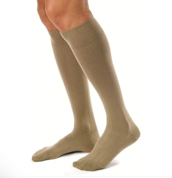 Sock, Knee High, 20-30 mmHG, Closed Toe, Black, Large (Continental US Only)