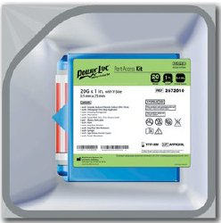 PowerLoc MAX PAK Safety Infusion Set with Y-Injection Site, 20G x 0.75", 5/cs (Temp Sensitive; Non-Returnable) (Continental US Only) (Drop Ship Requires Pre-Approval)