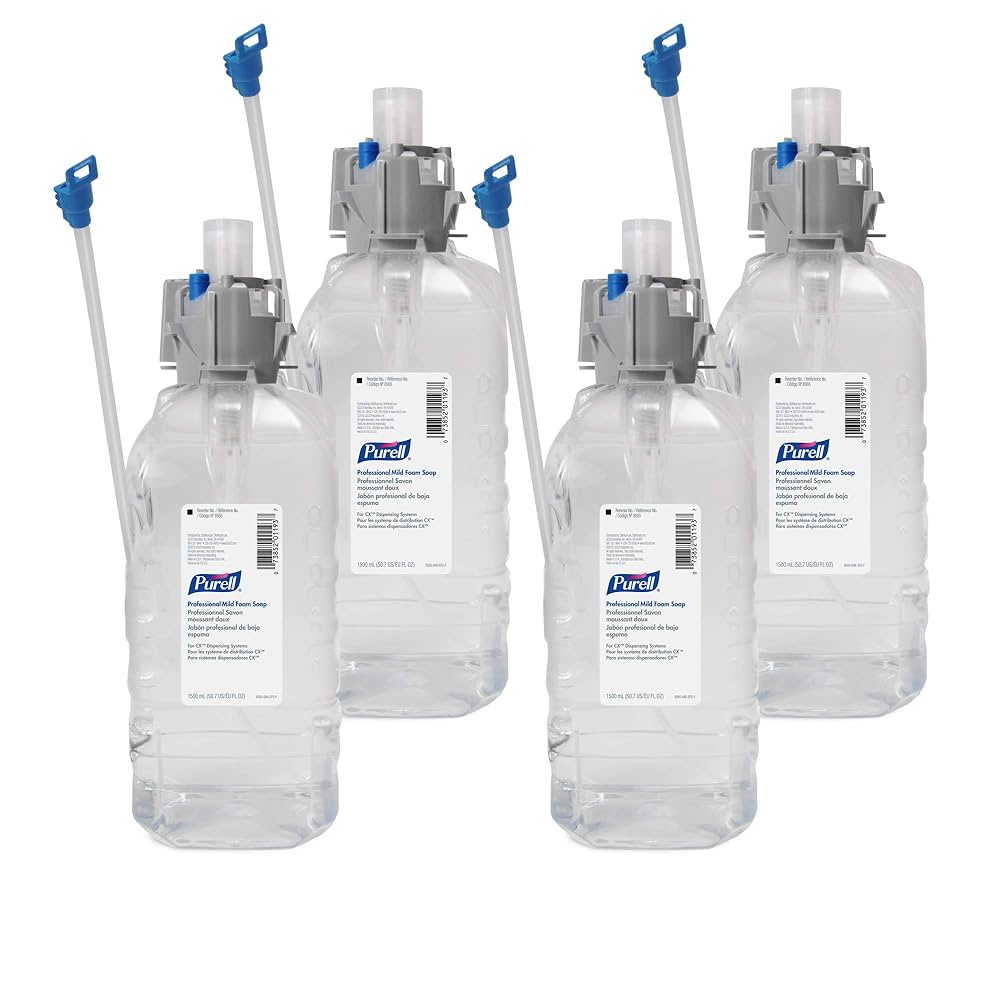 Foam Soap, 1.5 L Refill, Mild, 4/cs