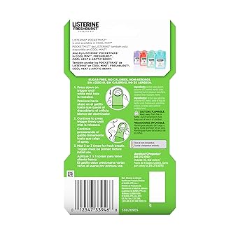 Pocketmist Oral Care Mist, Cool Mint, 2 - 7.7 ml 2 ct, 36/cs