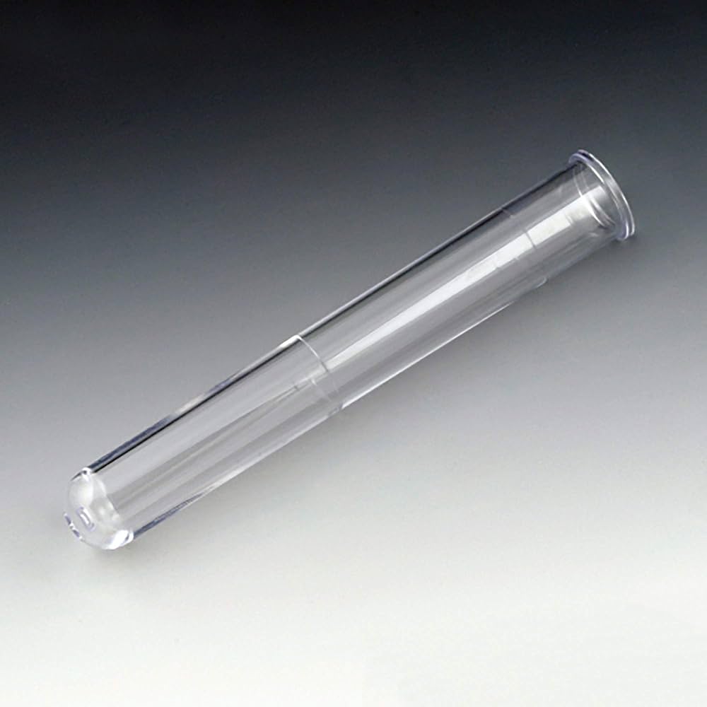 Test Tube, PS, Non-Graduated, w/Rim, 5 mL, 12 x 86mm, 1000/bg