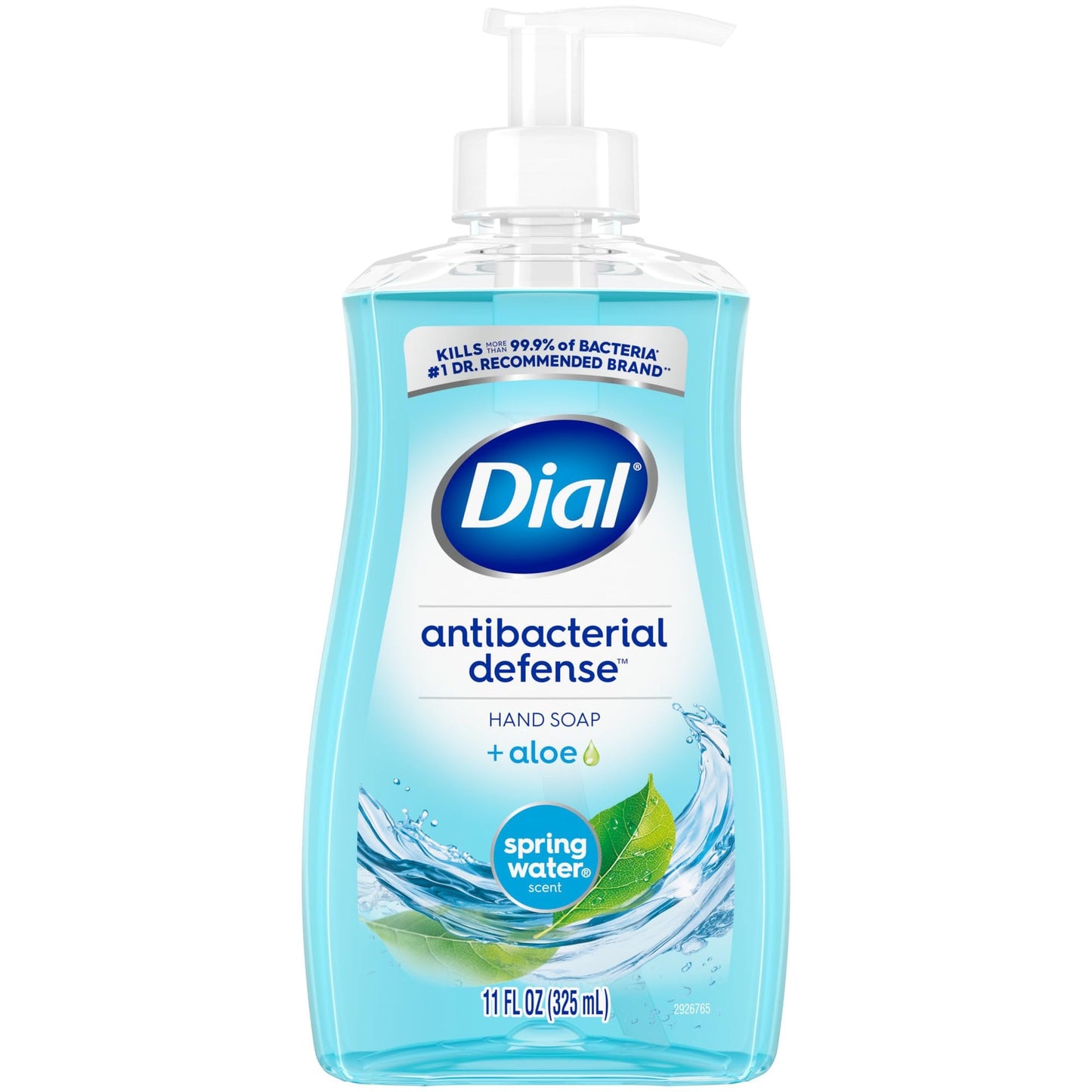 Liquid Hand Soap, Antibacterial, 11 oz, Spring Water, 12/cs