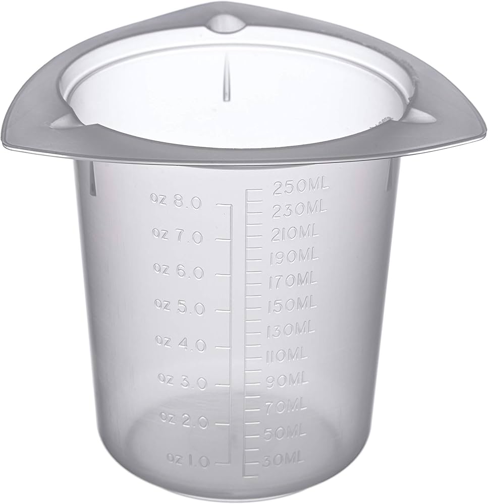 Tri-Corner Beaker, PP, 250 mL, 100/cs