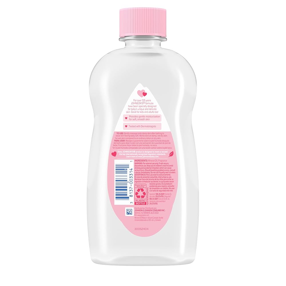 Baby Oil with Cocoa Butter, 14 oz, 6/pk, 4 pk/cs (Continental US+HI Only) (Pricing Subject to Change without Prior Notification)