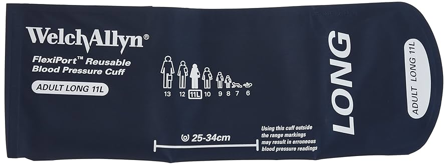 Cuff, Reusable, Screw Connector, 2-Tube, Adult, Long (US Only)